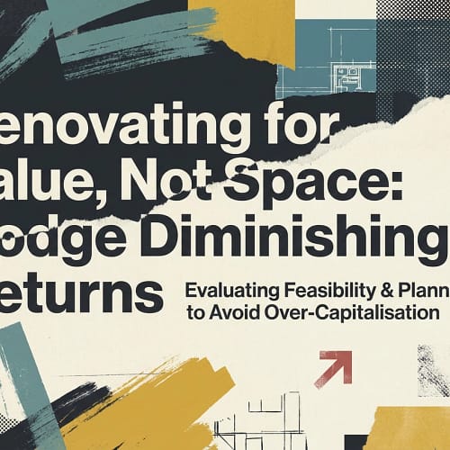 Professional header image for step-by-step guide: Renovating for Value, Not Space: Dodge Diminishing Returns
